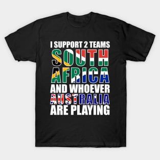 South Africa Sports Supporter Australia Joke Funny T-Shirt